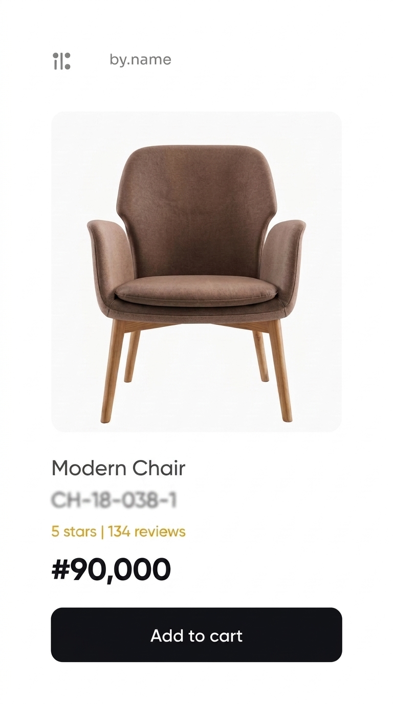 Product listing preview